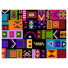 Abstract A Colorful Modern Illustration--- Two Sides Premium Plush Fleece Blanket (extra Small) by Bedest