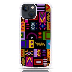 Abstract A Colorful Modern Illustration--- Iphone 13 Mini Tpu Uv Print Case by Bedest