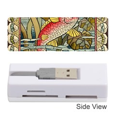 Fish Underwater Cubism Mosaic Memory Card Reader (stick) by Bedest