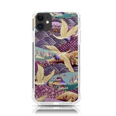 Textile-fabric-cloth-pattern Iphone 11 Tpu Uv Print Case by Bedest