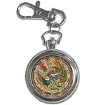 Wings-feathers-cubism-mosaic Key Chain Watches Front