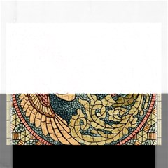 Wings-feathers-cubism-mosaic Rectangular Jigsaw Puzzl by Bedest