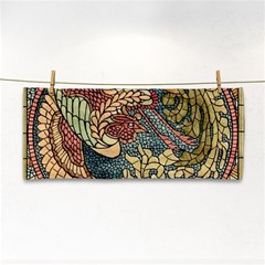 Wings-feathers-cubism-mosaic Hand Towel by Bedest