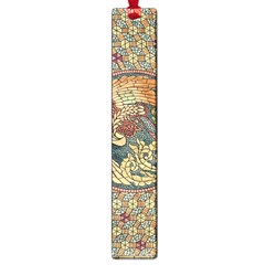 Wings-feathers-cubism-mosaic Large Book Marks by Bedest