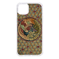 Wings-feathers-cubism-mosaic Iphone 14 Plus Tpu Uv Print Case by Bedest