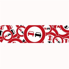 Overtaking-traffic-sign Large Bar Mat by Bedest