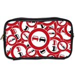 Overtaking-traffic-sign Toiletries Bag (Two Sides) Back