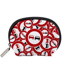 Overtaking-traffic-sign Accessory Pouch (small) by Bedest