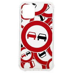 Overtaking-traffic-sign Iphone 12 Mini Tpu Uv Print Case	