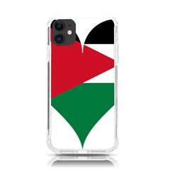 Heart-love-affection-jordan Iphone 11 Tpu Uv Print Case by Bedest