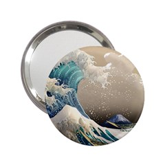 Japanese Wave 2 25  Handbag Mirrors by Cowasu