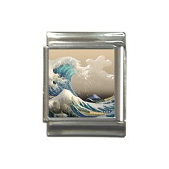 Japanese Wave Italian Charm (13mm) by Cowasu