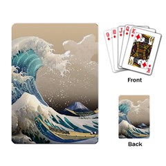 Japanese Wave Playing Cards Single Design (rectangle)