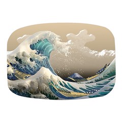 Japanese Wave Mini Square Pill Box by Cowasu