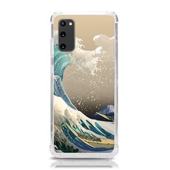 Japanese Wave Samsung Galaxy S20 6 2 Inch Tpu Uv Case by Cowasu