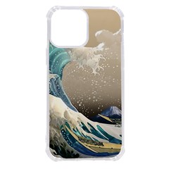 Japanese Wave Iphone 13 Pro Max Tpu Uv Print Case by Cowasu