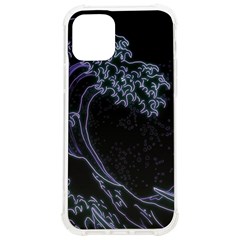 Vapor Wave Aesthetic Art Neon Asian Kanagawa Japanese Iphone 12/12 Pro Tpu Uv Print Case by Cowasu