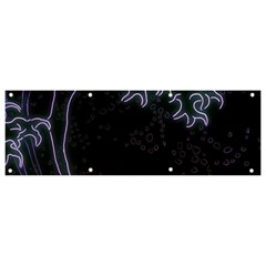 Vapor Wave Aesthetic Art Neon Asian Kanagawa Japanese Banner And Sign 9  X 3  by Cowasu