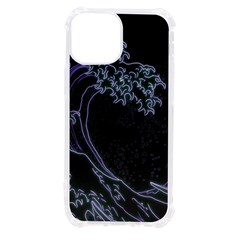 Vapor Wave Aesthetic Art Neon Asian Kanagawa Japanese Iphone 13 Mini Tpu Uv Print Case by Cowasu