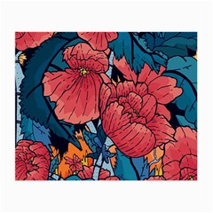 Flower Classic Japanese Art Small Glasses Cloth by Cowasu