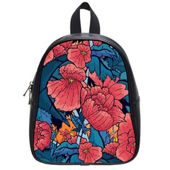 Flower Classic Japanese Art School Bag (small) by Cowasu