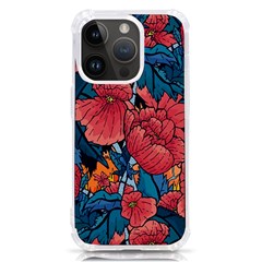 Flower Classic Japanese Art Iphone 14 Pro Tpu Uv Print Case by Cowasu