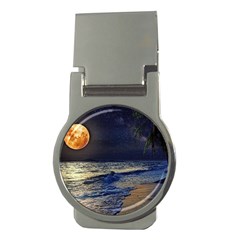 Beautiful Moon Nigh Sky Stars Money Clips (round)  by Cowasu