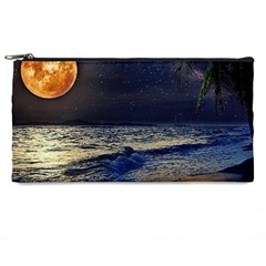 Beautiful Moon Nigh Sky Stars Pencil Case by Cowasu