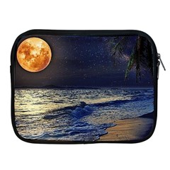 Beautiful Moon Nigh Sky Stars Apple Ipad 2/3/4 Zipper Cases by Cowasu