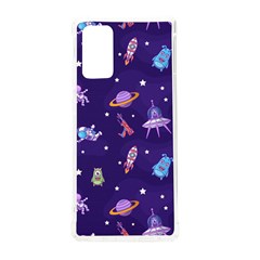 Space Seamless Pattern Samsung Galaxy Note 20 Tpu Uv Case by pakminggu