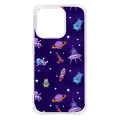 Space Seamless Pattern Iphone 14 Pro Tpu Uv Print Case by pakminggu