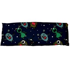 Monster Alien Pattern Seamless Background Body Pillow Case Dakimakura (two Sides) by pakminggu