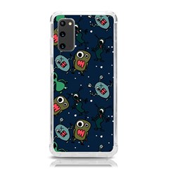 Monster Alien Pattern Seamless Background Samsung Galaxy S20 6 2 Inch Tpu Uv Case by pakminggu