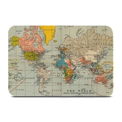 Vintage World Map Plate Mats by pakminggu