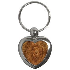 Annual-rings Key Chain (heart) by nateshop