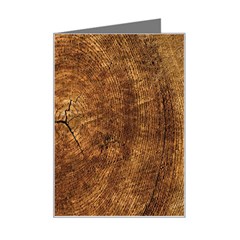 Annual-rings Mini Greeting Card by nateshop