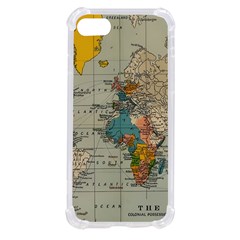 Vintage World Map Iphone Se by pakminggu