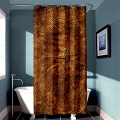 Annual-rings Shower Curtain 36  X 72  (stall)  by nateshop