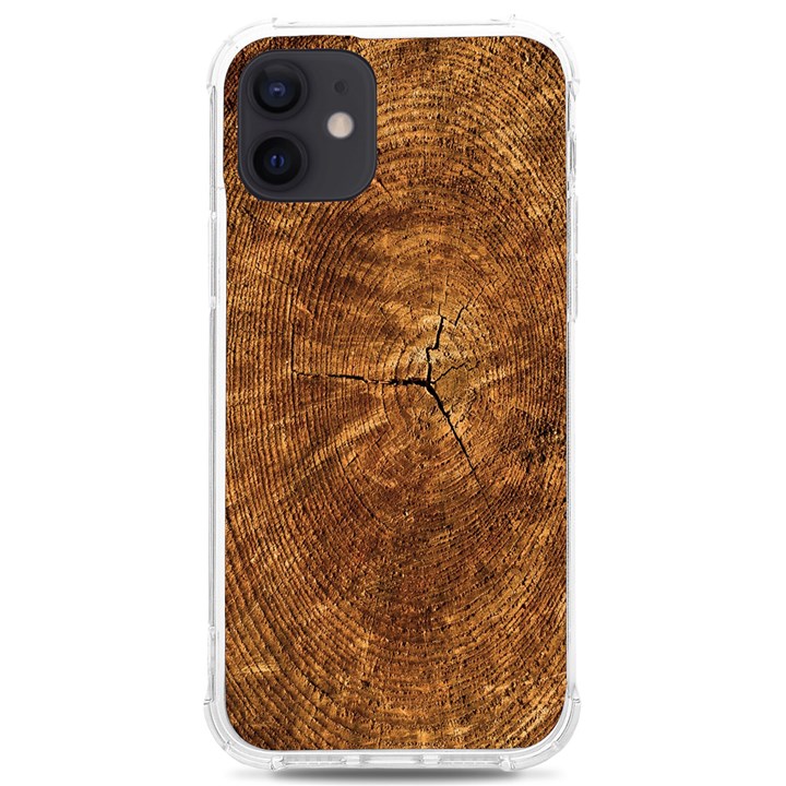 Annual-rings iPhone 12/12 Pro TPU UV Print Case