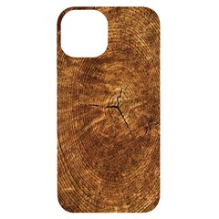 Annual-rings Iphone 14 Black Uv Print Case by nateshop