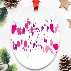 Blot-01  Ornament (oval) by nateshop