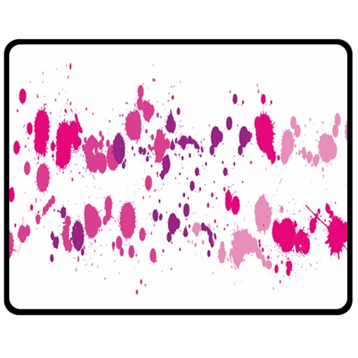 Blot-01  Fleece Blanket (Medium)