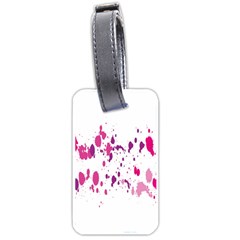 Blot-01  Luggage Tag (one Side) by nateshop