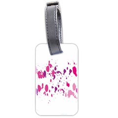 Blot-01  Luggage Tag (two Sides) by nateshop