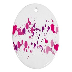 Blot-01  Ornament (oval) by nateshop