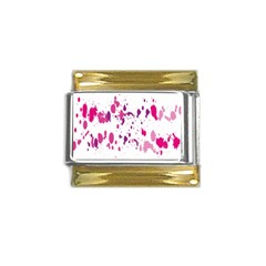 Blot-01  Gold Trim Italian Charm (9mm) by nateshop