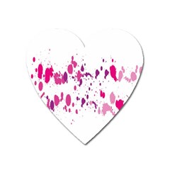 Blot-01  Heart Magnet by nateshop