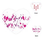 Blot-01  Playing Cards Single Design (Heart) Front