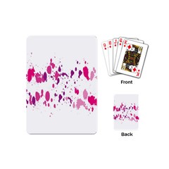 Blot-01  Playing Cards Single Design (mini) by nateshop