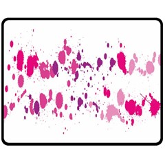 Blot-01  Two Sides Fleece Blanket (medium) by nateshop